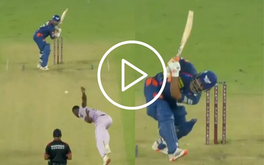 [Watch] Rishabh Pant Stuns Shubman Gill's GT With Outrageous No-Look Six